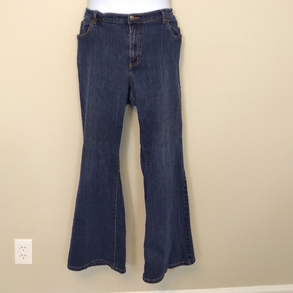 Venzia Lane Bryant Size 22 Flare Jeans